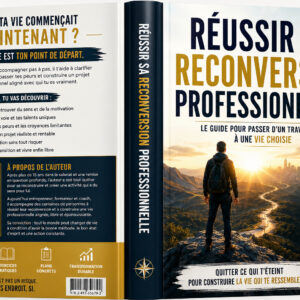 RÉUSSIR SA RECONVERSION PROFESSIONNELLE - Le guide complet pour passer d’un travail subi à une vie choisie!